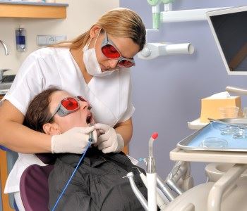 Laser therapy for teeth